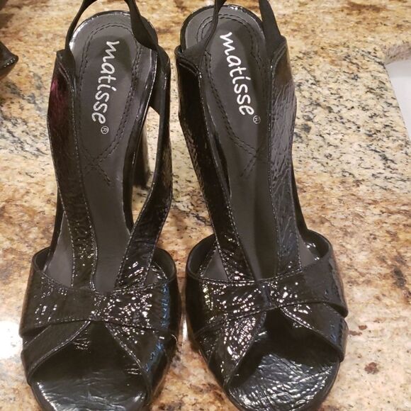 COPY - Matisse Housto leather heels size 7.5 - Picture 1 of 8